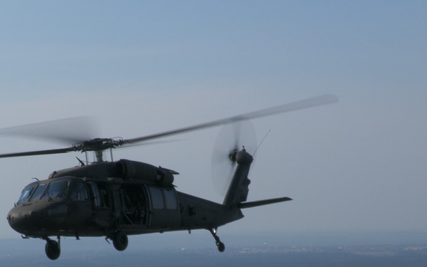 Benning fly over