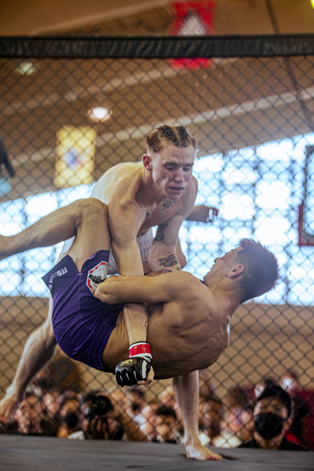 DVIDS - Images - Fight Night! – MMA visits Camp Foster [Image 5 of 27]