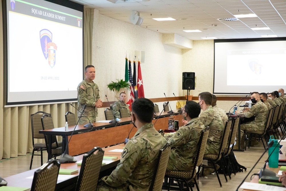 U.S. Army Southern European Task Force, Africa empowers change at the squad level during semi- annual summit