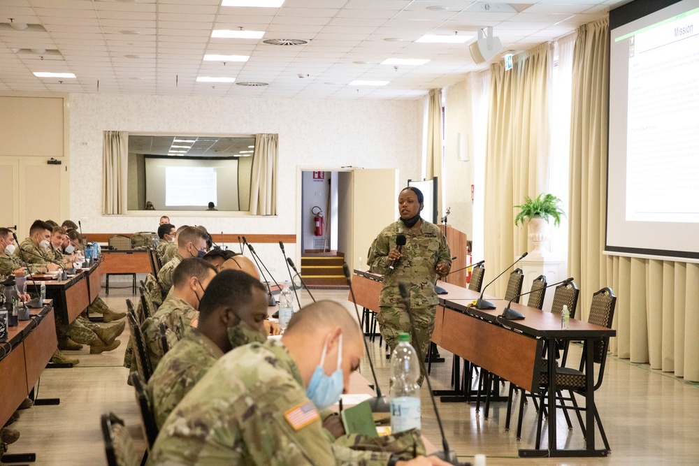 U.S. Army Southern European Task Force, Africa empowers change at the squad level during semi- annual summit