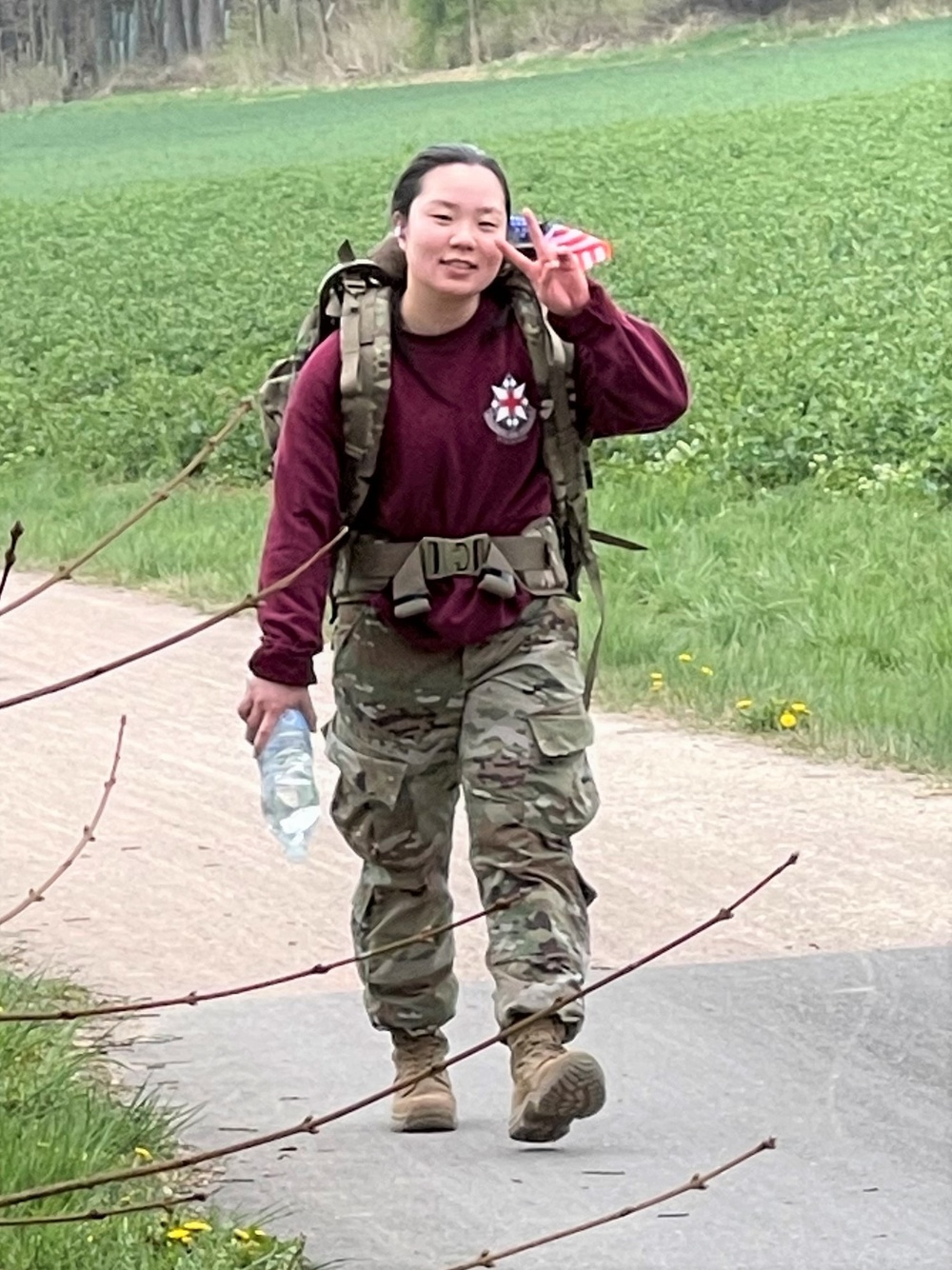 Army Dental Health Activity Bavaria Soldiers commemorate Bataan Death March