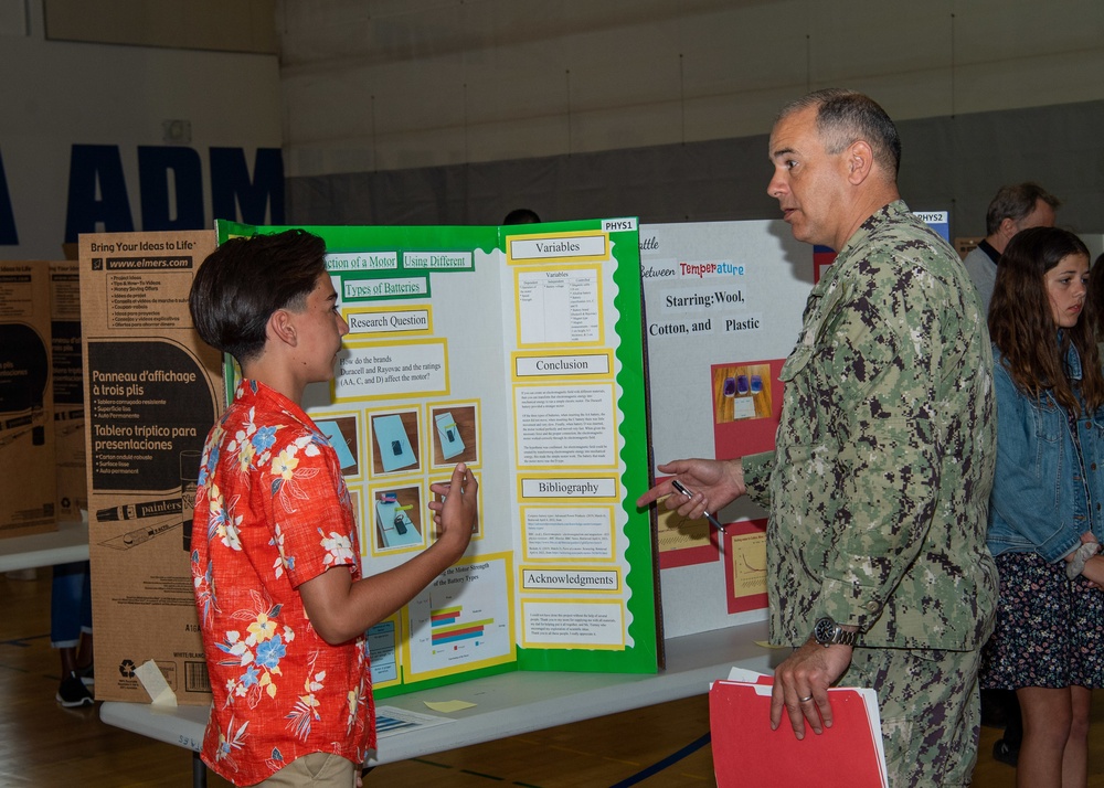 David Glasgow Farragut School Hosts Science Symposium On NAVSTA Rota