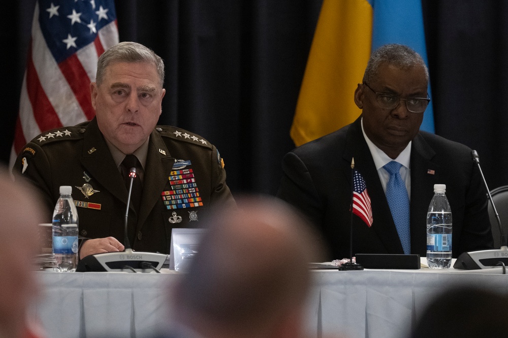 SECDEF hosts Ukraine Defense Consultative Group in Germany