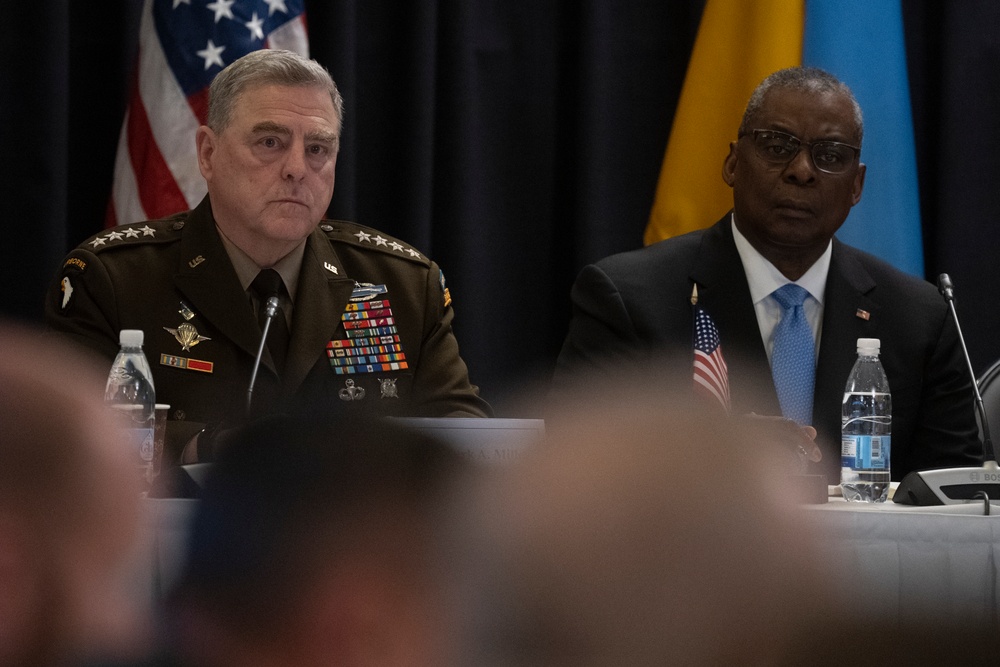 SECDEF hosts Ukraine Defense Consultative Group in Germany