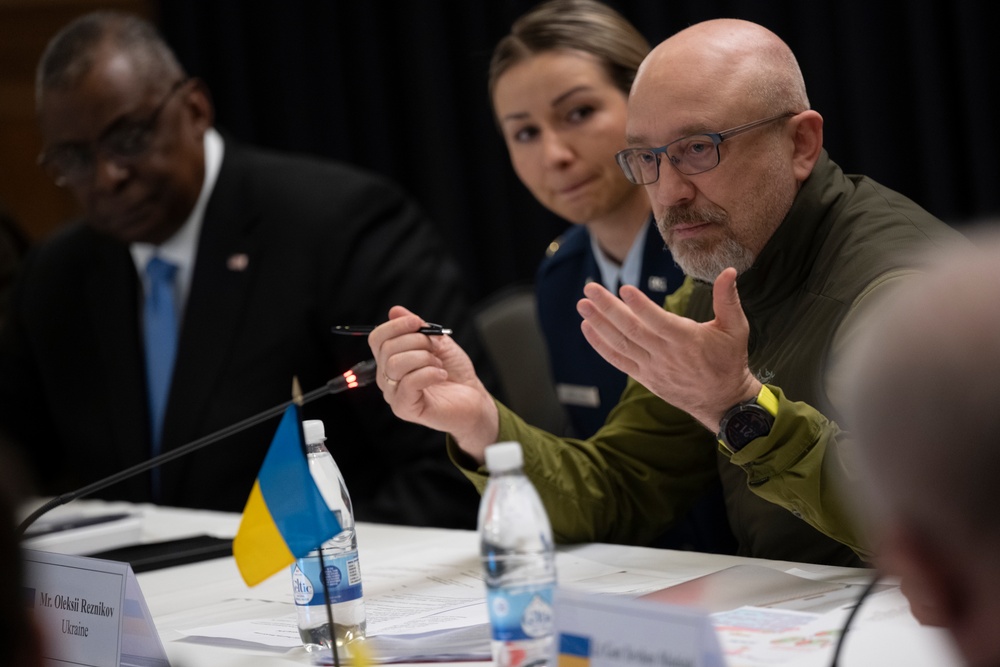 SECDEF hosts Ukraine Defense Consultative Group in Germany