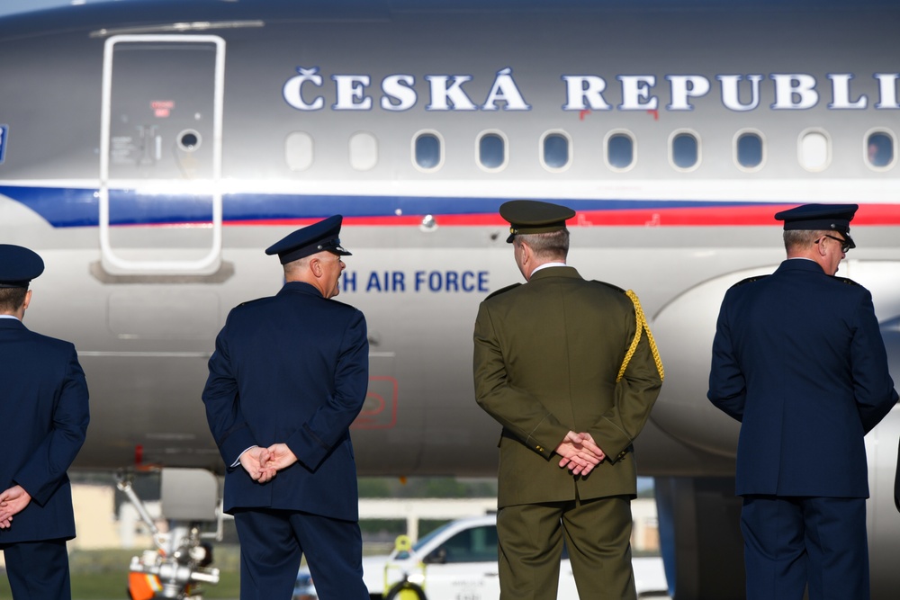JBA conducts dignified transfer of honorable Czech Gen. Moravec remains