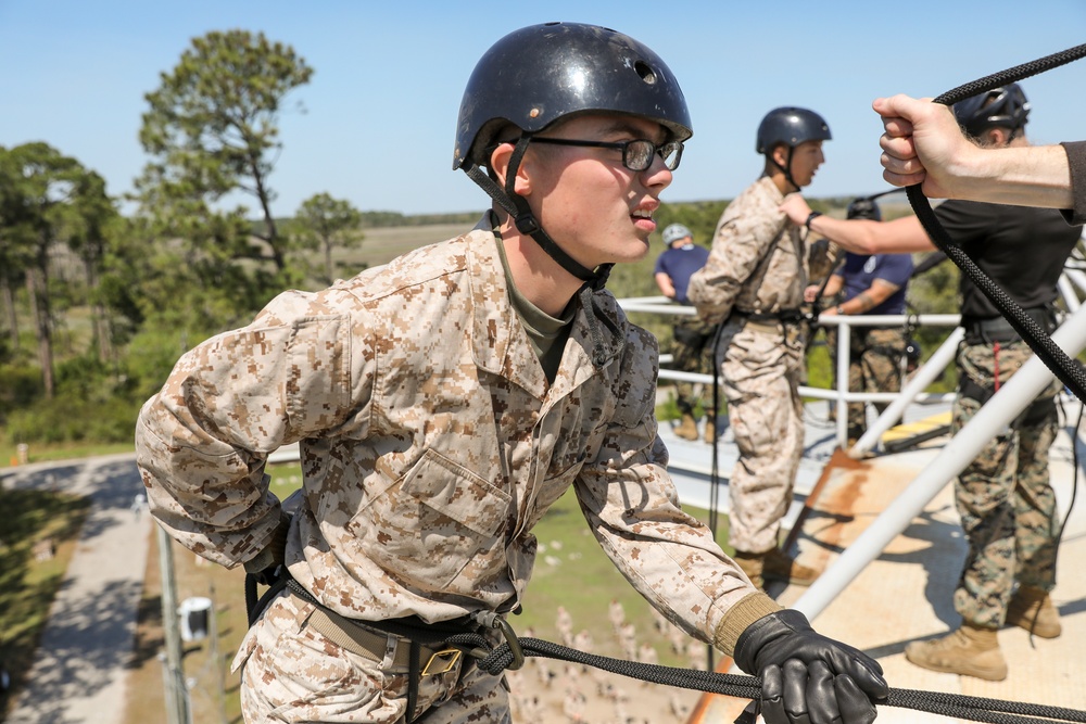 India Company Rappel Tower