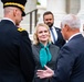 Czech Republic Minister of Defence Jana Černochová Participates in an Armed Forces Wreath-Laying Ceremony at the Tomb of the Unknown Soldier