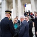 Czech Republic Minister of Defence Jana Černochová Participates in an Armed Forces Wreath-Laying Ceremony at the Tomb of the Unknown Soldier