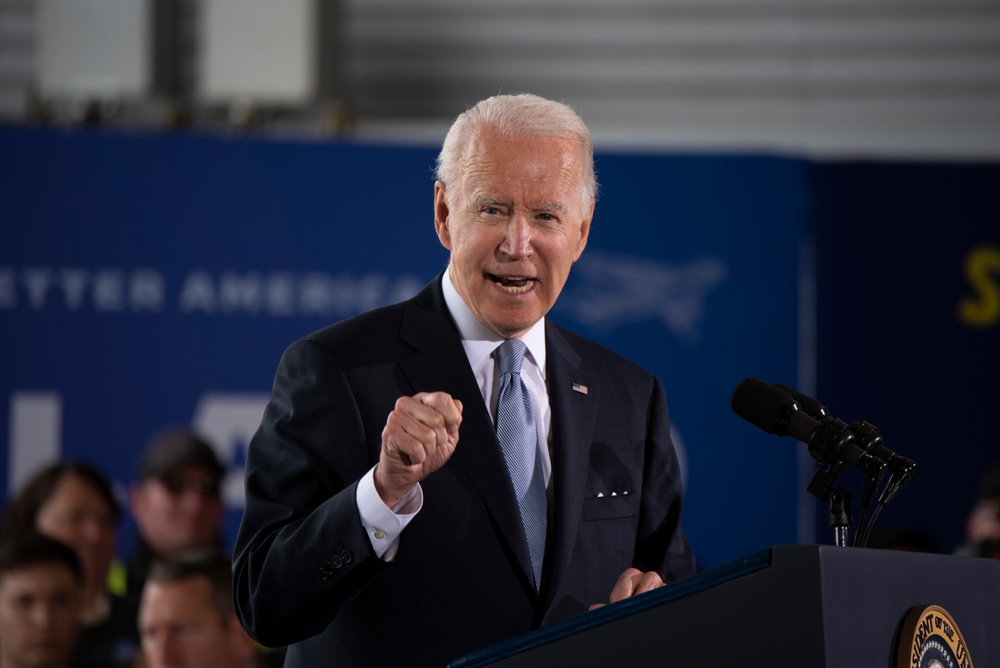 President Biden visits 142nd Wing