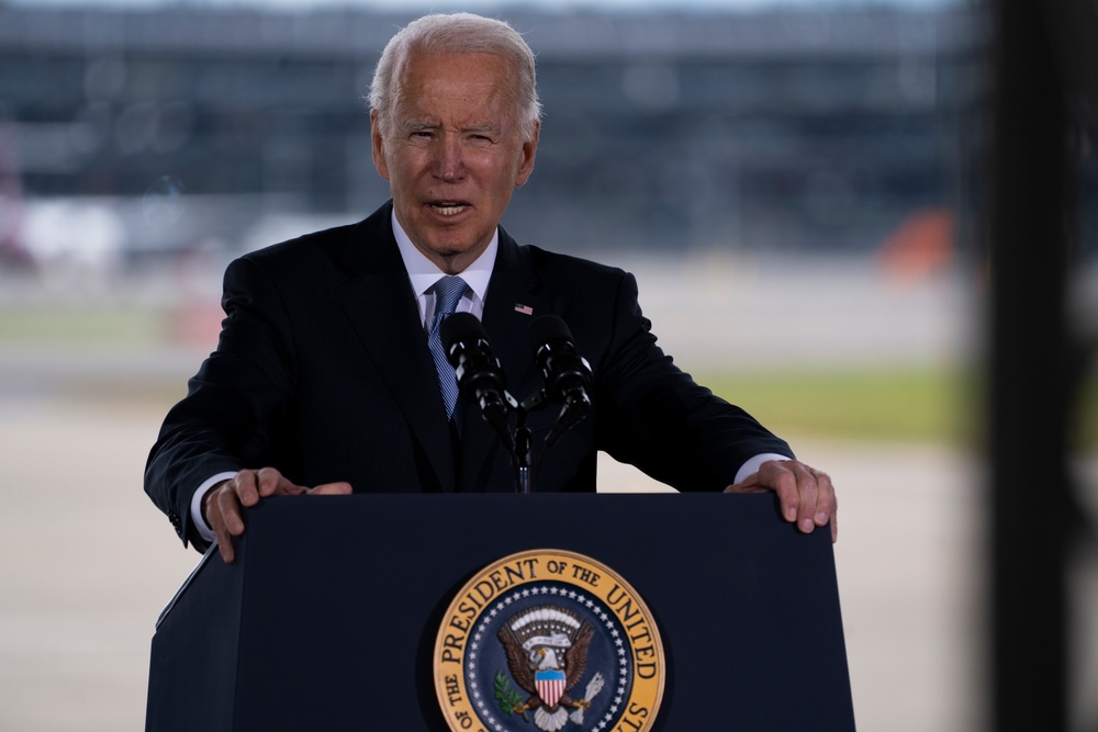 President Biden visits 142nd Wing