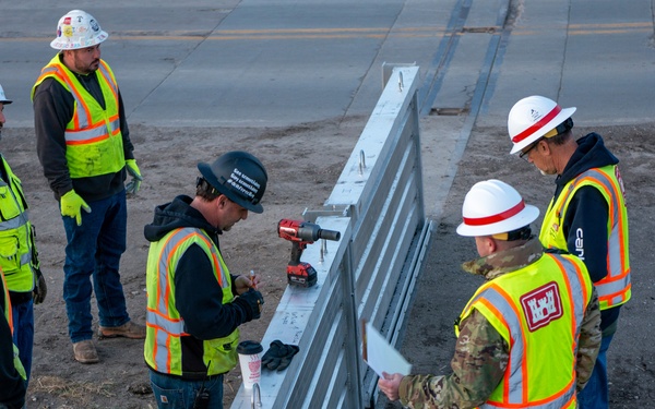 Hamburg Ditch 6 Levee Barrier Assembly