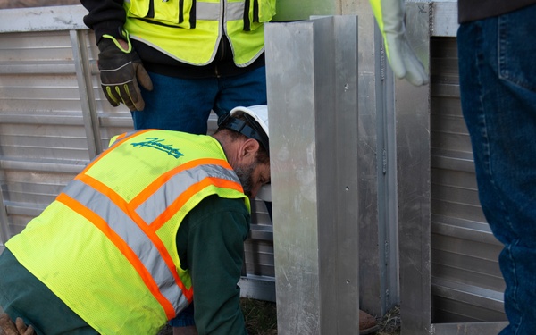Hamburg Ditch 6 Levee Barrier Assembly