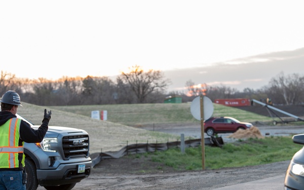 Hamburg Ditch 6 Levee Barrier Assembly