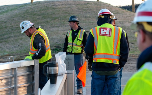 Hamburg Ditch 6 Levee Barrier Assembly