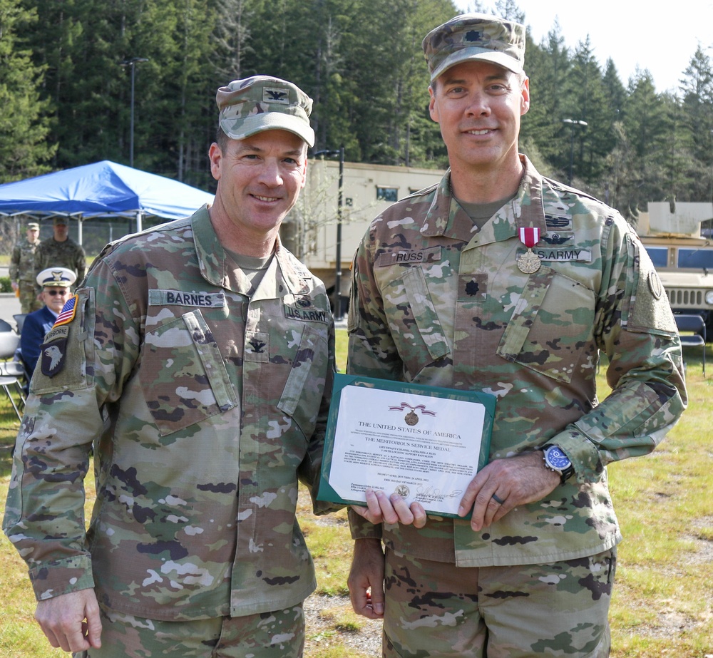 Provider Battalion Holds Change of Command Ceremony