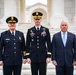 U.S. Capitol Police Chief Tom Manger Participates in an Army Full Honors Wreath-Laying Ceremony at the Tomb of the Unknown Soldier