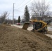 Corps of Engineers builds temporary levees in Valley City, North Dakota