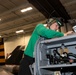 Abraham Lincoln Sailors conduct aircraft maintenance