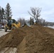 Corps of Engineers builds temporary levees in Valley City, North Dakota