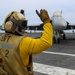 Abraham Lincoln conducts a Super Hornet demonstration