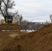 Corps of Engineers builds temporary levees in Valley City, North Dakota