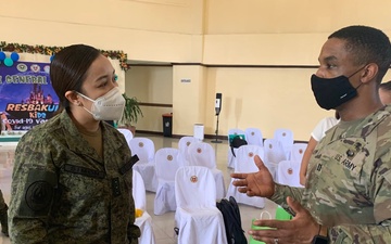 Taking Best Practices Forward; 5th SFAB Medical Personnel Train in the Philippines