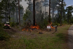 Prescribed burn enhances mission readiness