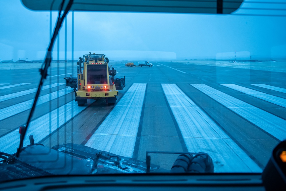 Dirt Boyz Remove Rubber from Runway