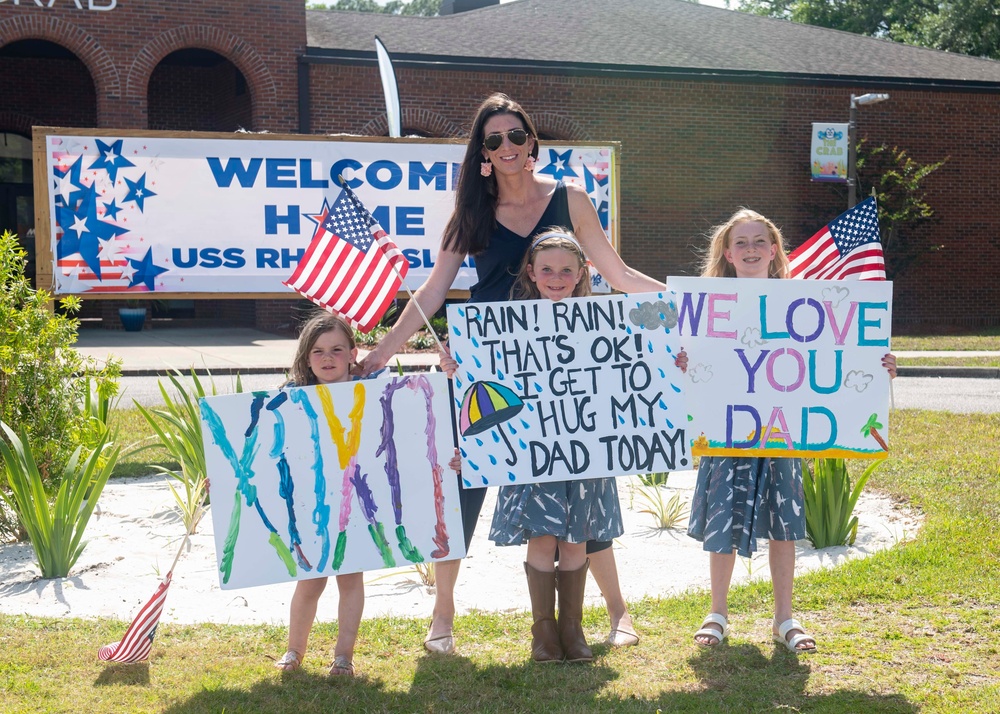 USS Rhode Island (SSBN 740) Returns to Kings Bay