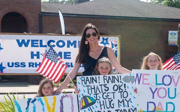 USS Rhode Island (SSBN 740) Returns to Kings Bay