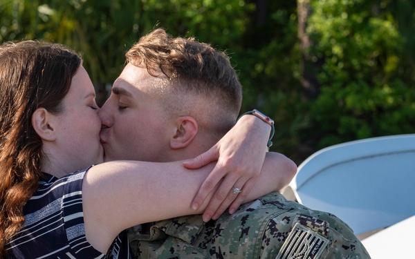 USS Rhode Island (SSBN 740) Returns to Kings Bay