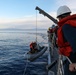 U.S. Marines conduct boat operations from USS Ross