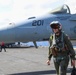 Abraham Lincoln holds an in-flight change of command ceremony for VFA-14