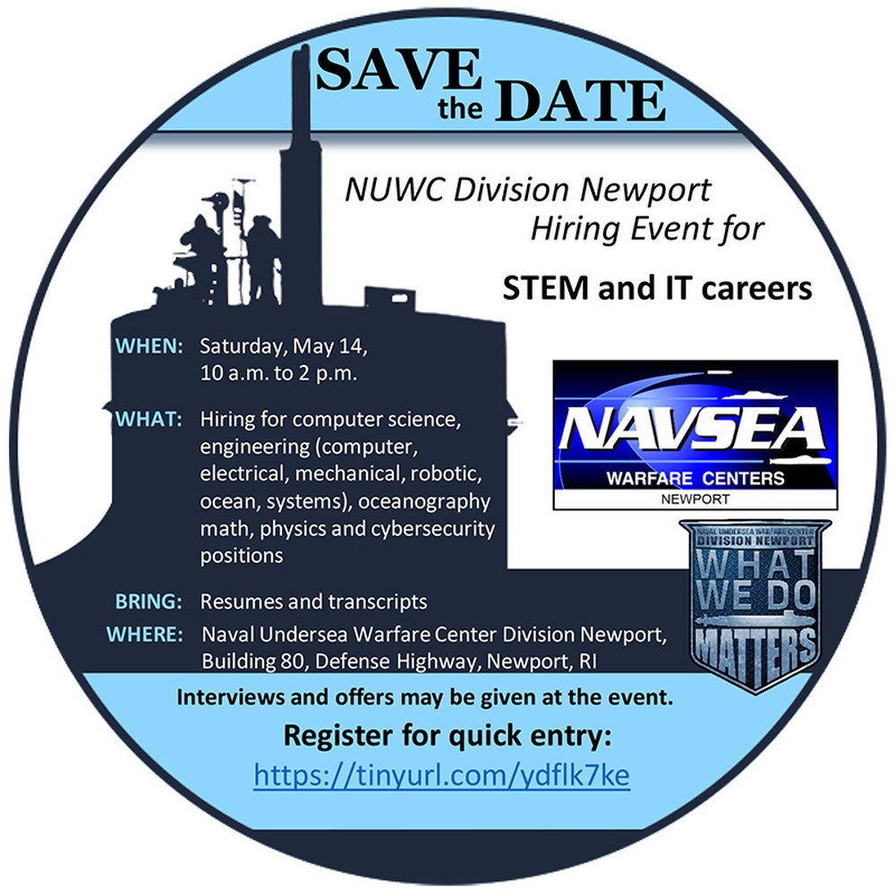 Dvids News Nuwc Division Newport To Hold Hiring Event For Stem