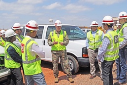 Southwestern Division Commander makes final visit to Tinker Airforce Base