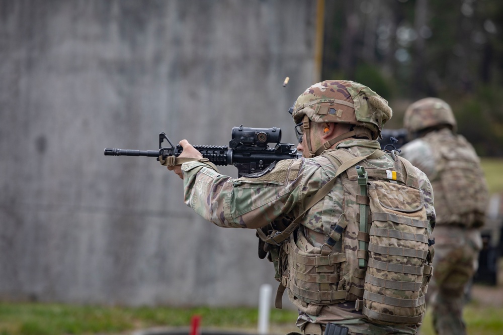 7ID Best Warrior Competition: Ruck March and Bayonet Blitz Range