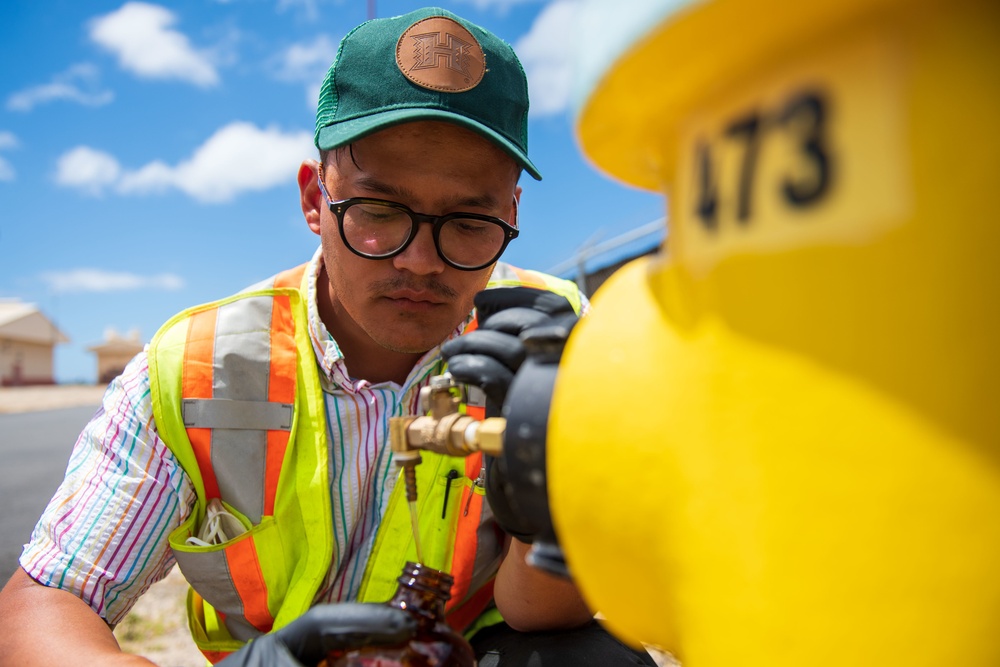 NAVFAC collects Joint Base Pearl Harbor-Hickam water samples