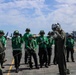 Abraham Lincoln holds a change of command ceremony for HSM-71