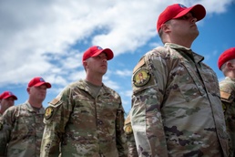 The first RED HORSE training squadron is up and ready to run