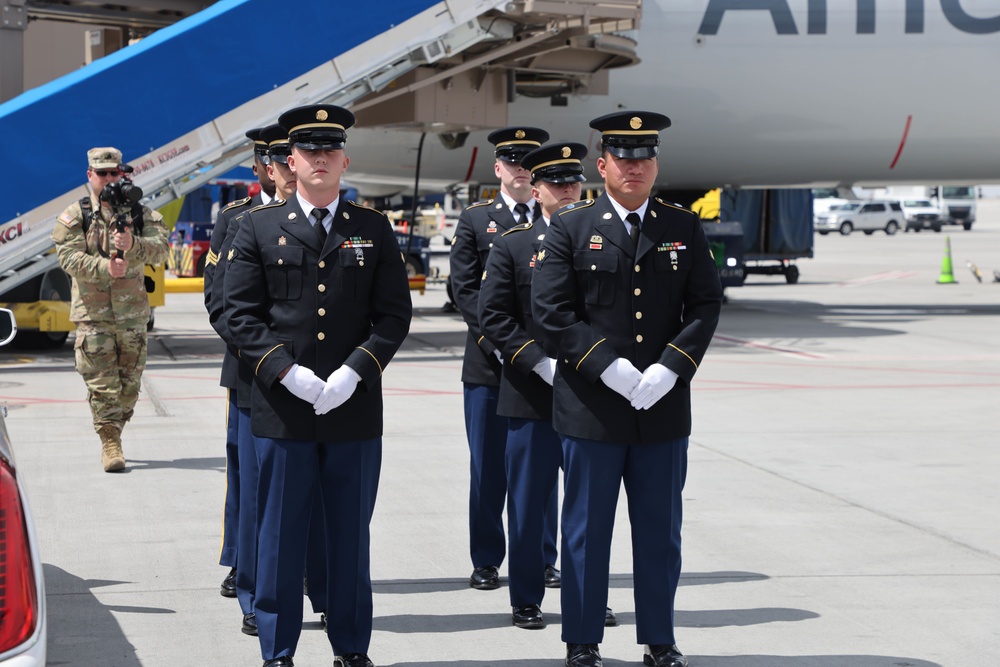 MIA for 71 years, Corporal David B. Milano, returns to American soil