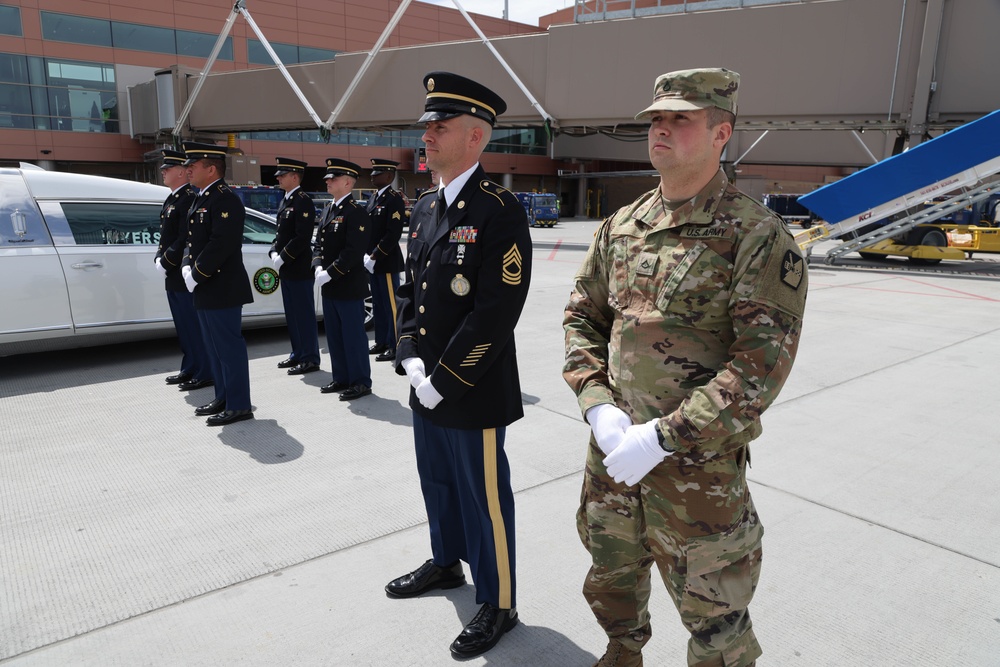 MIA for 71 years, Corporal David B. Milano, returns to American soil