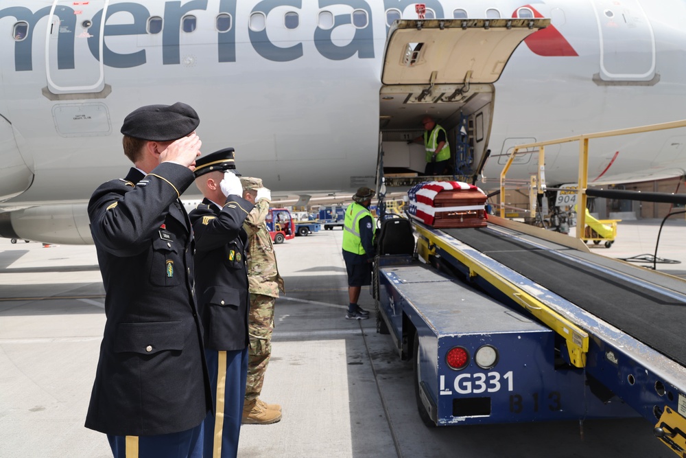 MIA for 71 years, Corporal David B. Milano, returns to American soil