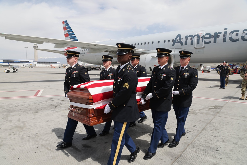 MIA for 71 years, Corporal David B. Milano, returns to American soil