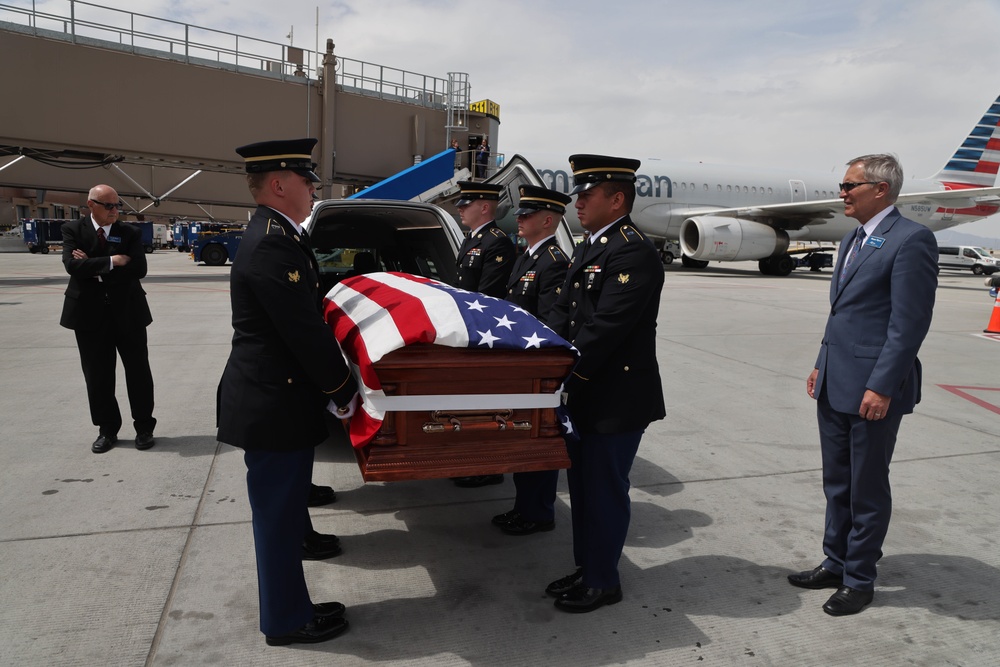 MIA for 71 years, Corporal David B. Milano, returns to American soil