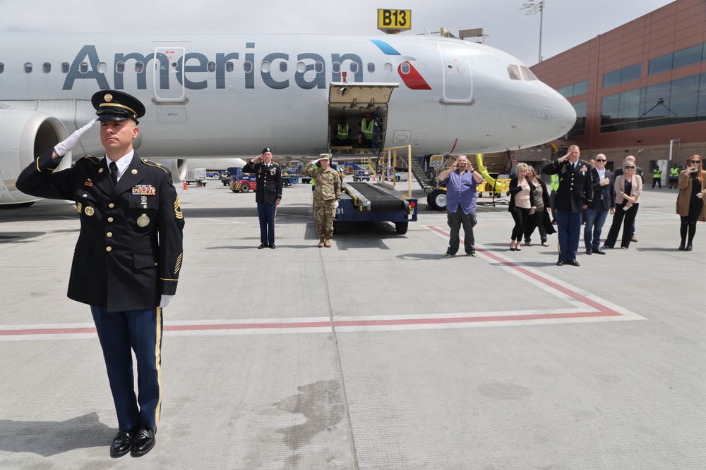 MIA for 71 years, Corporal David B. Milano, returns to American soil