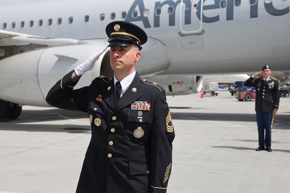 MIA for 71 years, Corporal David B. Milano, returns to American soil