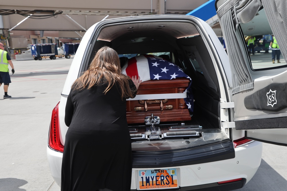 MIA for 71 years, Corporal David B. Milano, returns to American soil