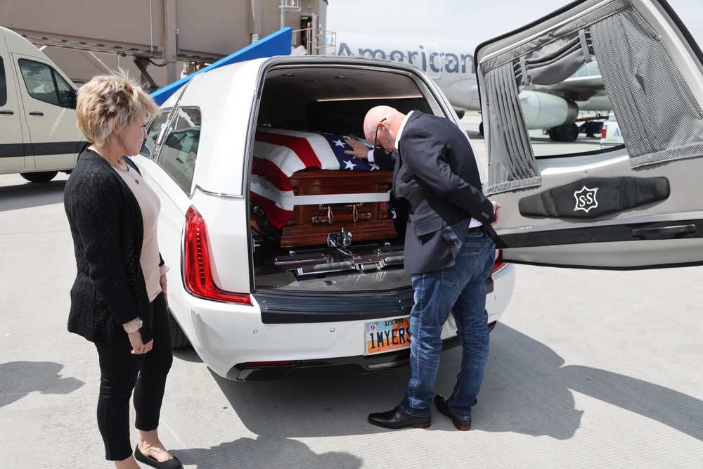 MIA for 71 years, Corporal David B. Milano, returns to American soil