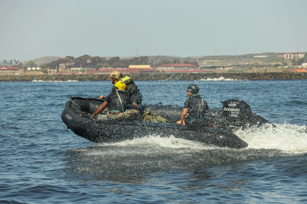 Coxswain course man overboard drills